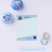 Blue Clover Ribbon von Kenneth Yoncich Flyer (Einzeln)