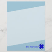 Blue Clover Ribbon von Kenneth Yoncich Flyer (Hinten)
