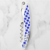 Blue Clover Ribbon von Kenneth Yoncich Kellnermesser (Vorderseite)