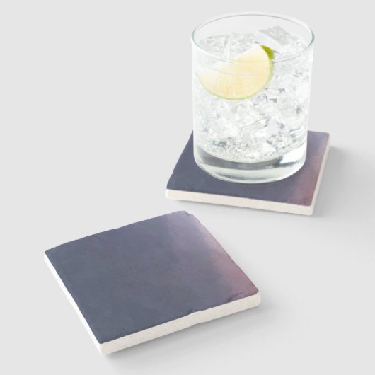 Blue Coaster Steinuntersetzer (Seitenansicht)