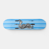Blue Cobra - Individuell Skateboard (Horizontal)