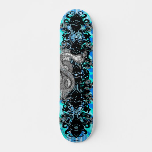 Blue Cobra Skateboard (Vorne)