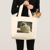 Blue Cochin Chick Jumbo Stoffbeutel (Vorderseite (Produkt))