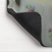 Blue Cochin Chick Teacup Mousepad (Ecke)