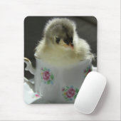 Blue Cochin Chick Teacup Mousepad (Mit Mouse)