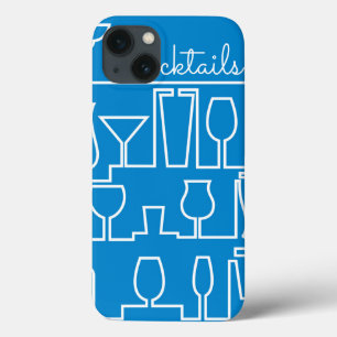 Blue Cocktail Party Case-Mate iPhone Hülle