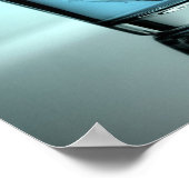 Blue cocktail poster (Ecke)