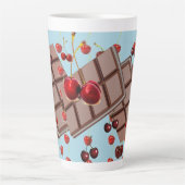 Blue Coffee Liebe Milchtasse (Vorderseite)