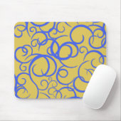Blue Coffee Mousepad (Mit Mouse)