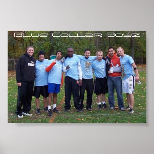 Blue Collar Boyz Poster (Vorne)