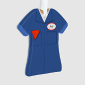 Blue Collar Trades Workshirt Professionals Ornament (Vorderseite)