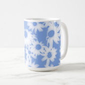 Blue Color Me Daisies Kaffeetasse (VorderseiteRechts)
