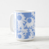 Blue Color Me Daisies Kaffeetasse (Vorderseite Links)
