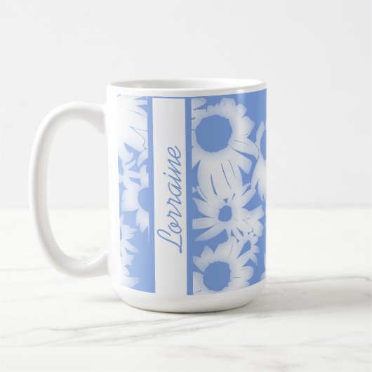 Blue Color Me Daisies Kaffeetasse (Links)