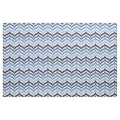 Blue Colors Chevron Pattern Stoff (Yard (91,4 cm))