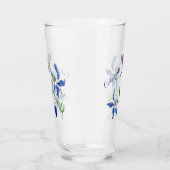 Blue Columbia Garden Hummingbird Glas (Rechts)