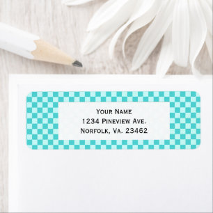 Blue Combination Classic Checkerboard von STaylor