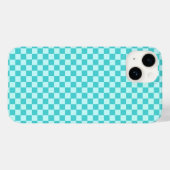 Blue Combination Classic Checkerboard von STaylor Case-Mate iPhone Hülle (Rückseite (Horizontal))