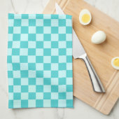 Blue Combination Classic Checkerboard von STaylor Geschirrtuch (Viertel Falte)