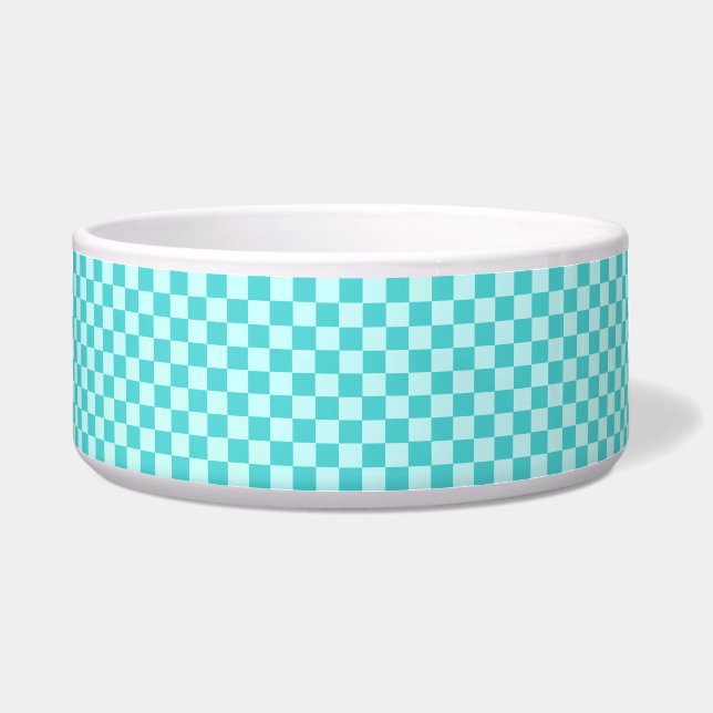 Blue Combination Classic Checkerboard von STaylor Napf (Vorderseite)