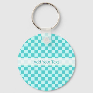 Blue Combination Classic Checkerboard von STaylor Schlüsselanhänger