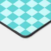 Blue Combination Classic Checkerboard von STaylor Schreibtischunterlage (Ecke)