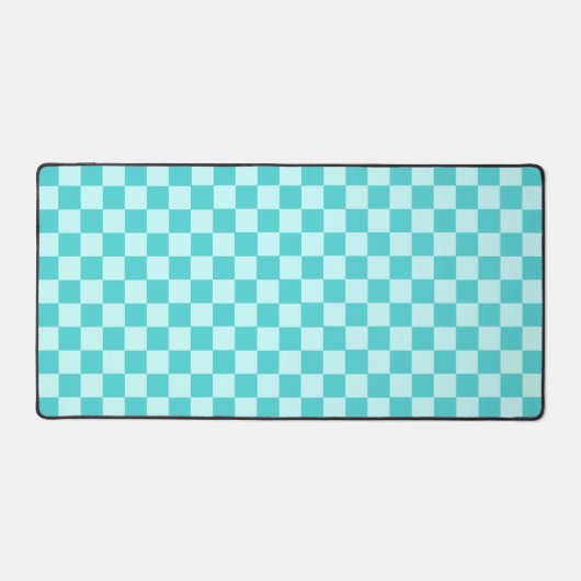 Blue Combination Classic Checkerboard von STaylor Schreibtischunterlage (Vorderseite)