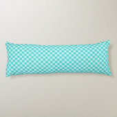 Blue Combination Classic Checkerboard von STaylor Seitenschläferkissen (Rückseite)