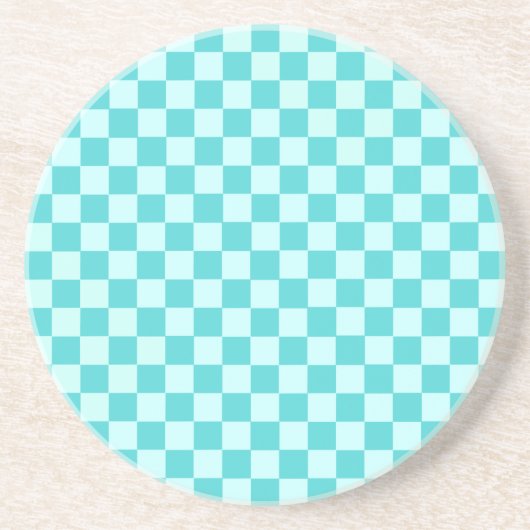 Blue Combination Classic Checkerboard von STaylor Untersetzer (Vorne)