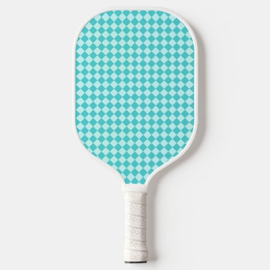 Blue Combination Diamond Pattern von Shirley Taylo Pickleball Schläger (Vorderseite)