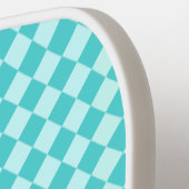 Blue Combination Diamond Pattern von Shirley Taylo Pickleball Schläger (Linke Seite)