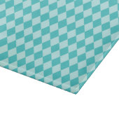 Blue Combination Diamond Pattern von Shirley Taylo Schneidebrett (Ecke)