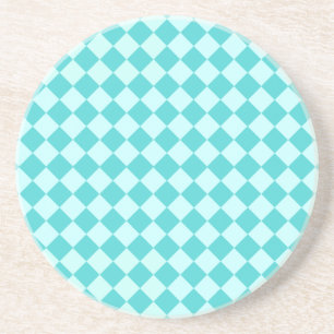 Blue Combination Diamond Pattern von Shirley Taylo Untersetzer