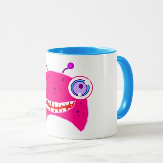 Blue Combo Scaryface Tasse (VorderseiteRechts)