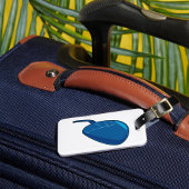 Blue Computer Mouse Gepäckanhänger