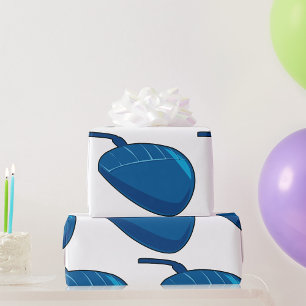 Blue Computer Mouse Geschenkpapier