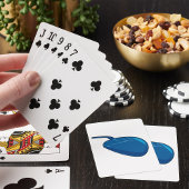 Blue Computer Mouse Playing Cards Spielkarten
