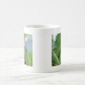 Blue Cone Bromeliad Blume Kaffeetasse (Mittel)