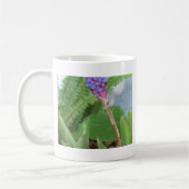 Blue Cone Bromeliad Blume Kaffeetasse (Links)