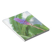 Blue Cone Bromeliad Blume Notizblock (angewinkelt)
