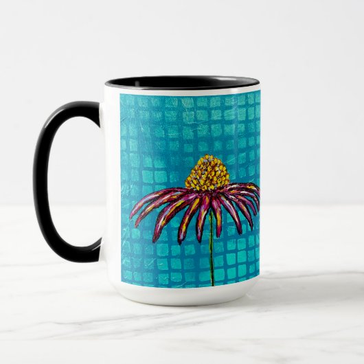 Blue Coneflower Tasse (Links)
