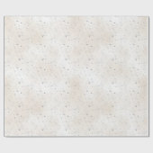 Blue Confetti Christmas Geschenkpapier (Flach)