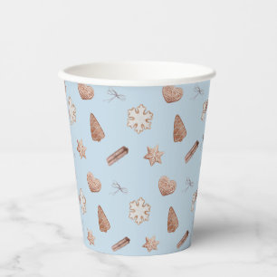 Blue Cookie Exchange Pappbecher