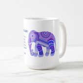 BLUE COOLE ELEPHASE FÜR BOYFRIEND- KAFFEETASSE (VorderseiteRechts)