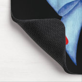 Blue Coquette Bow Diabetes Bewusstsein Typ 1 Diabe Mousepad (Ecke)