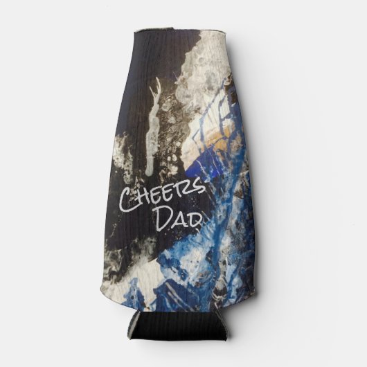 Blue Coral Reef Flasche Cooler Flaschenkühler (Vorderseite)