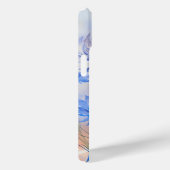 Blue Cornflores Watercolor Phone Case (Rückseite / Rechts)