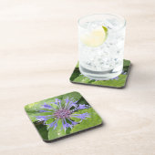Blue Cornflower Cork Untersetzer (Rechte Seite)
