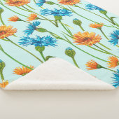 Blue Cornflower Herb or bachelor button flower bou Sherpadecke (3/4)