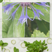 Blue Cornflower Küche Handtuch (Gefaltet)